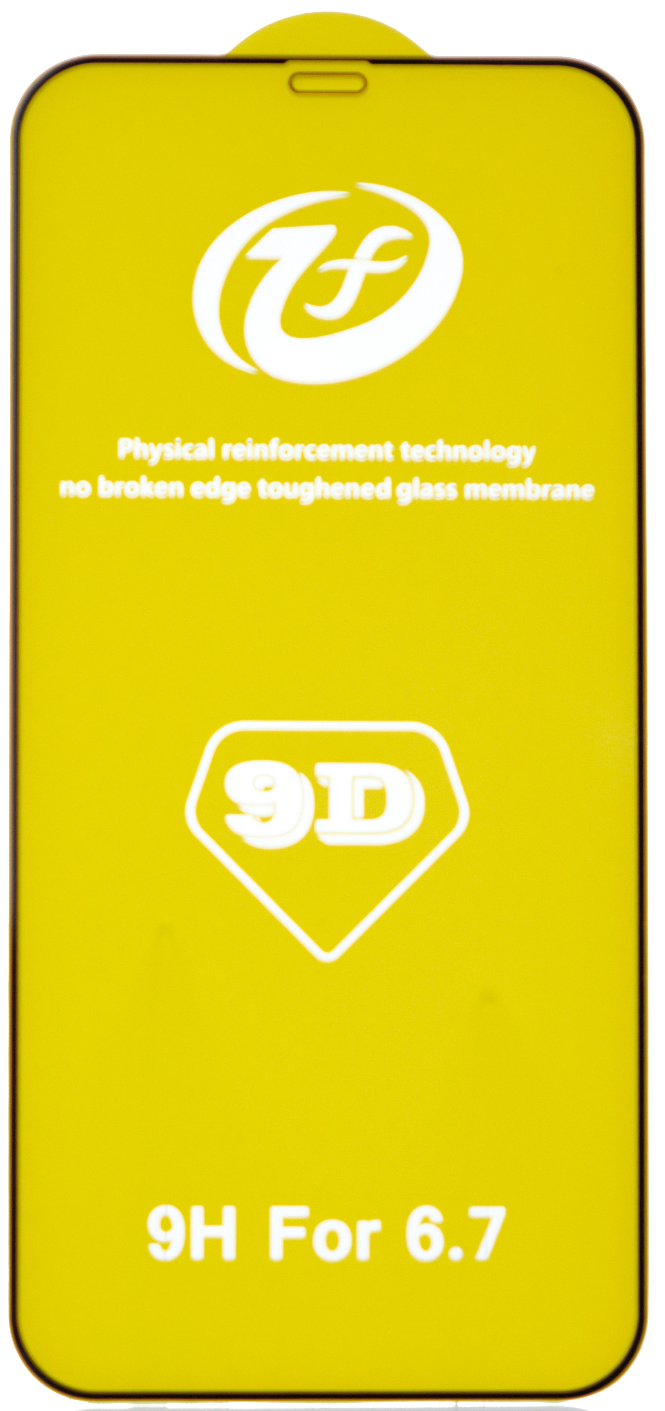 Защитное стекло 3D для iPhone 12 Pro Max черное Full Glue в Тюмени